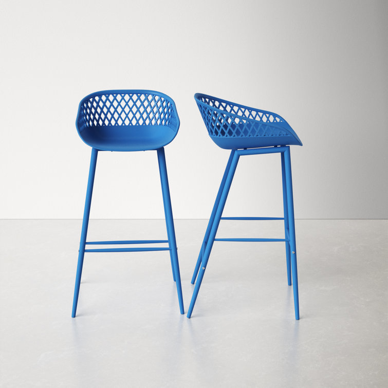 AllModern Newark Patio Bar Stool & Reviews Wayfair